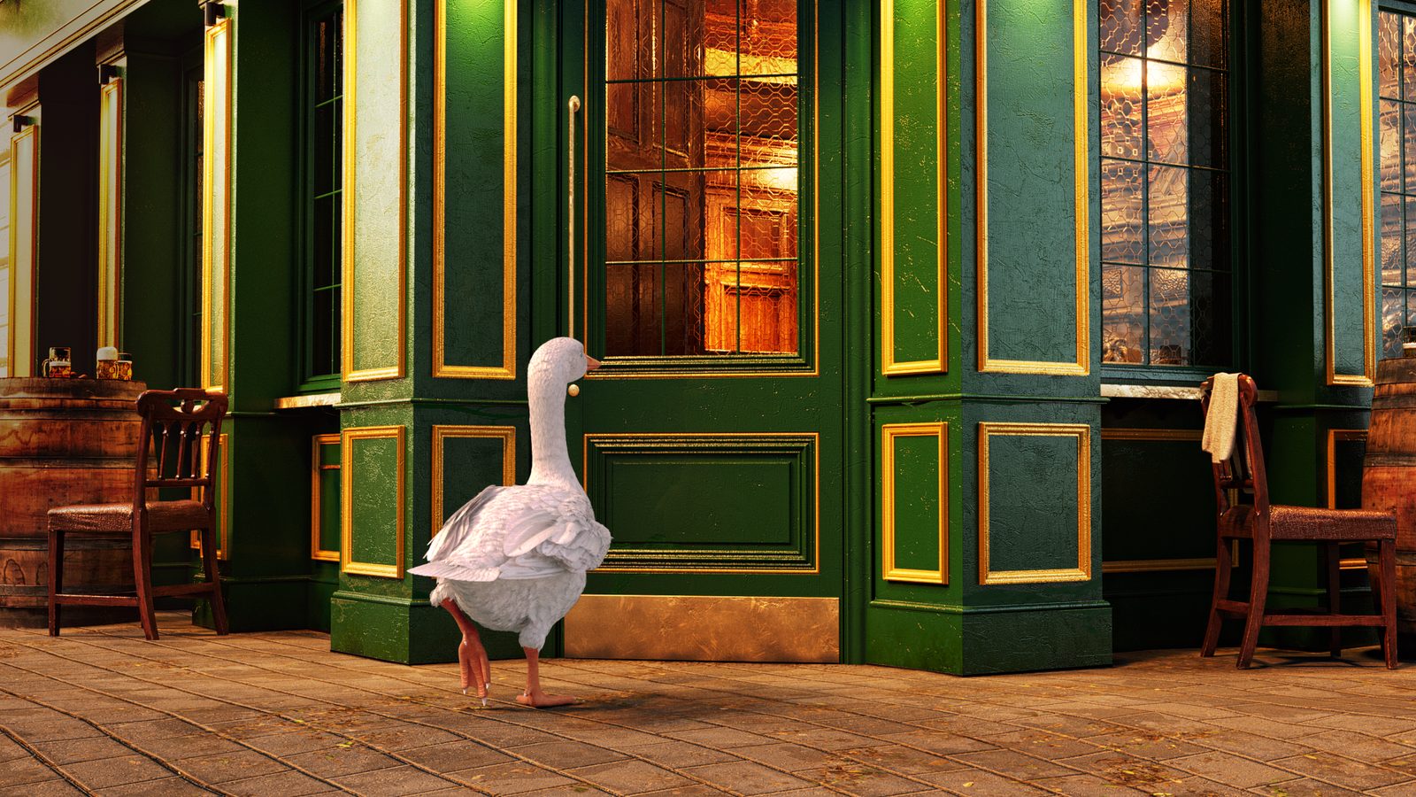 Žatecký Gus: fully CG goose
