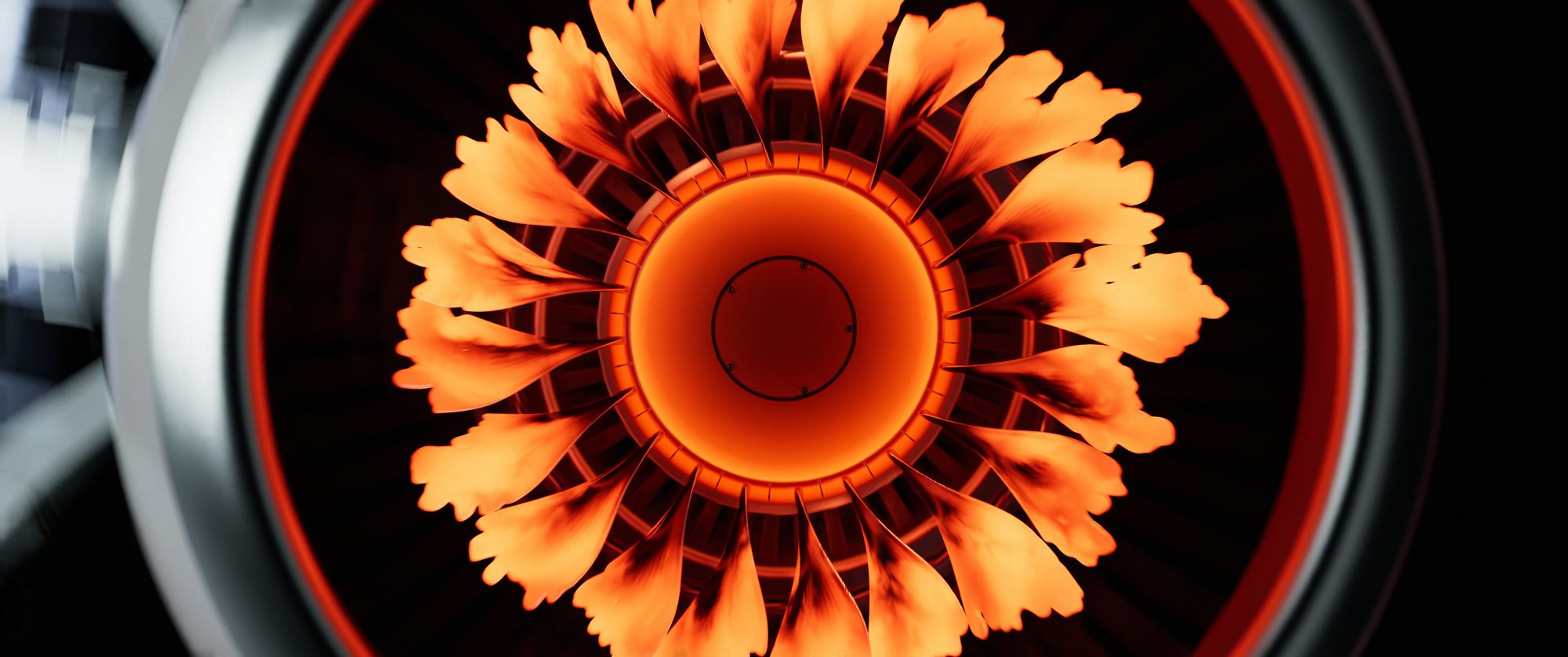 Jetstream: turbine opening like a flower